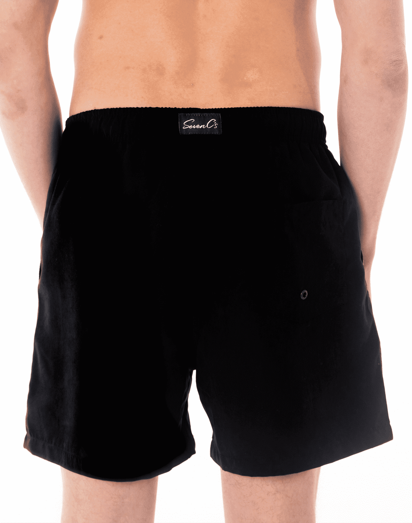 Sustainable Men's Black Shorts from SevenC's