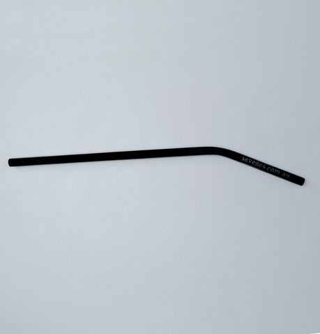 SevenC’s Reusable Black Metal Straw